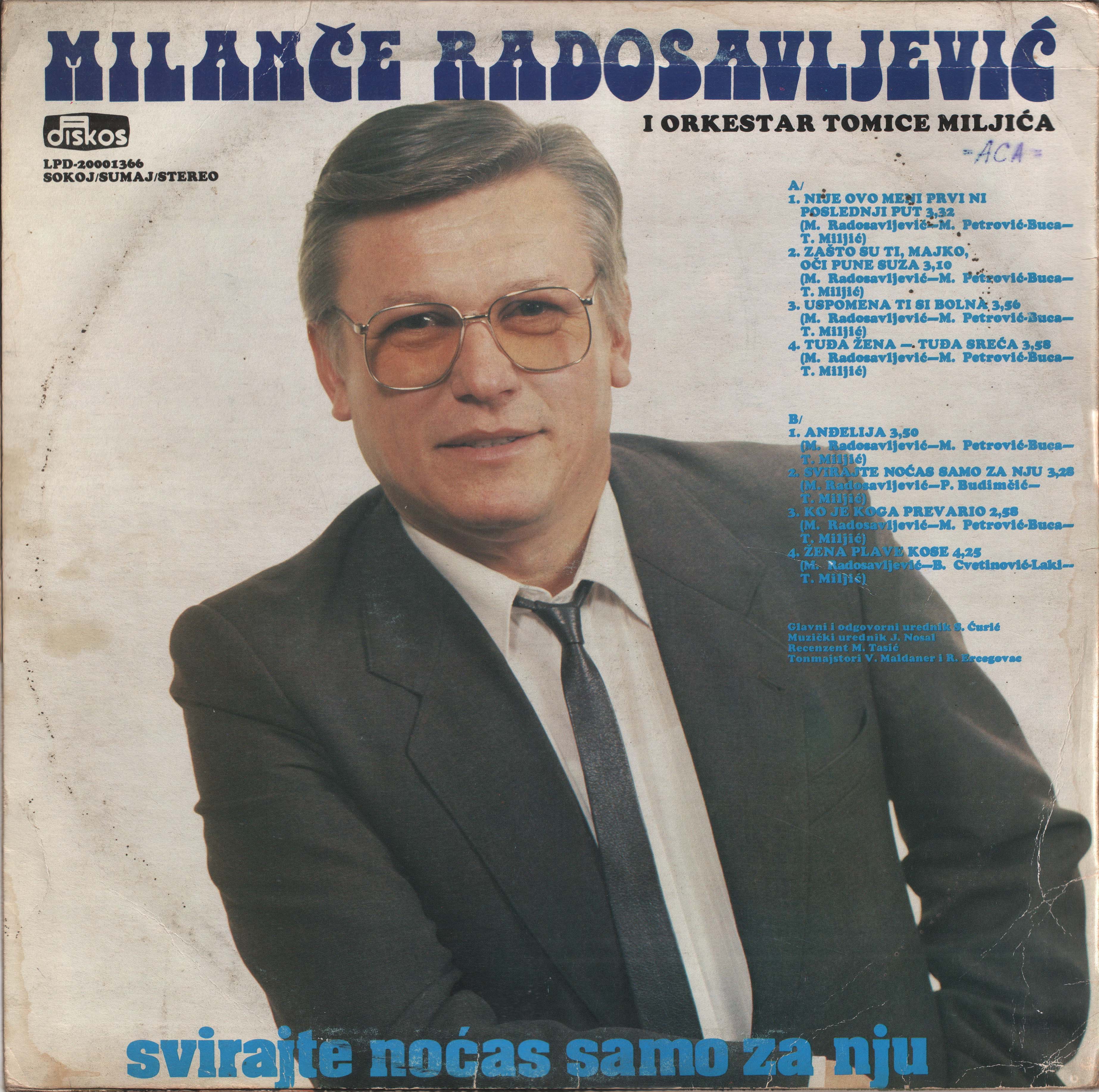 Milance Radosavljevic 1988 Z