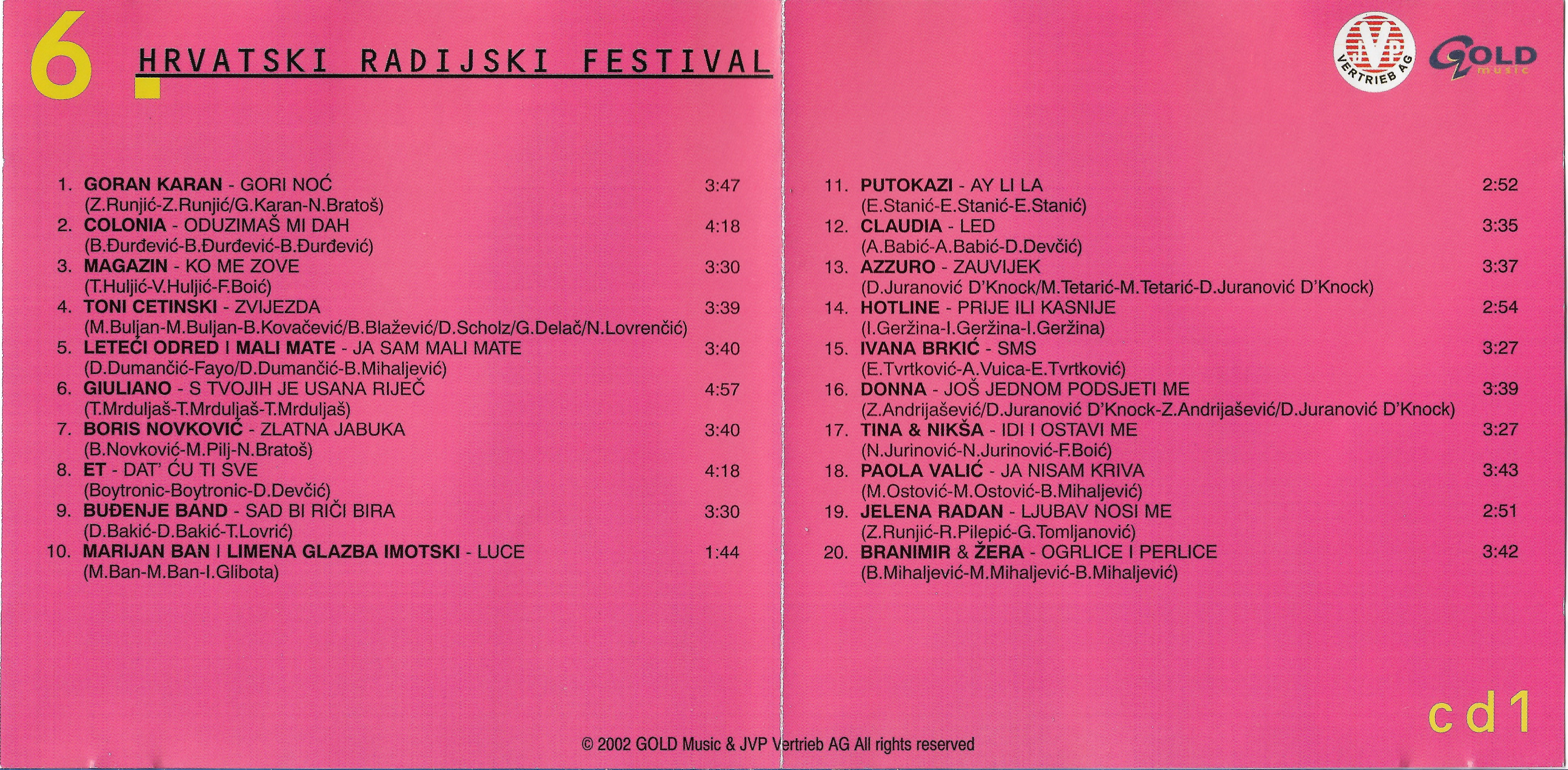 Vodice 2002 CD 1 2