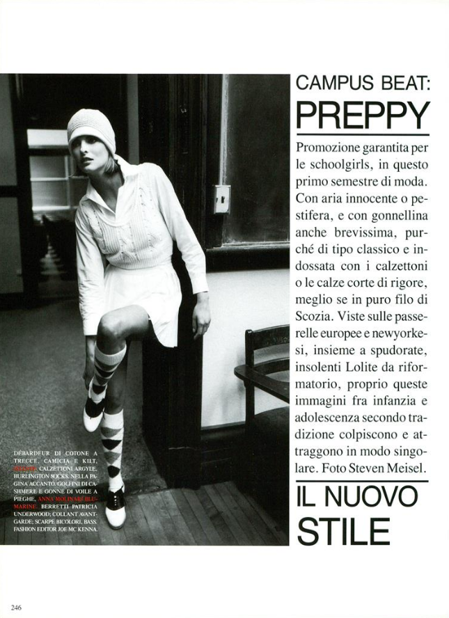 Campus Meisel Vogue Italia March 1994 01