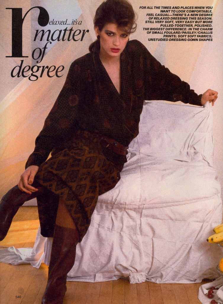 Blanch Vogue US September 1982 01