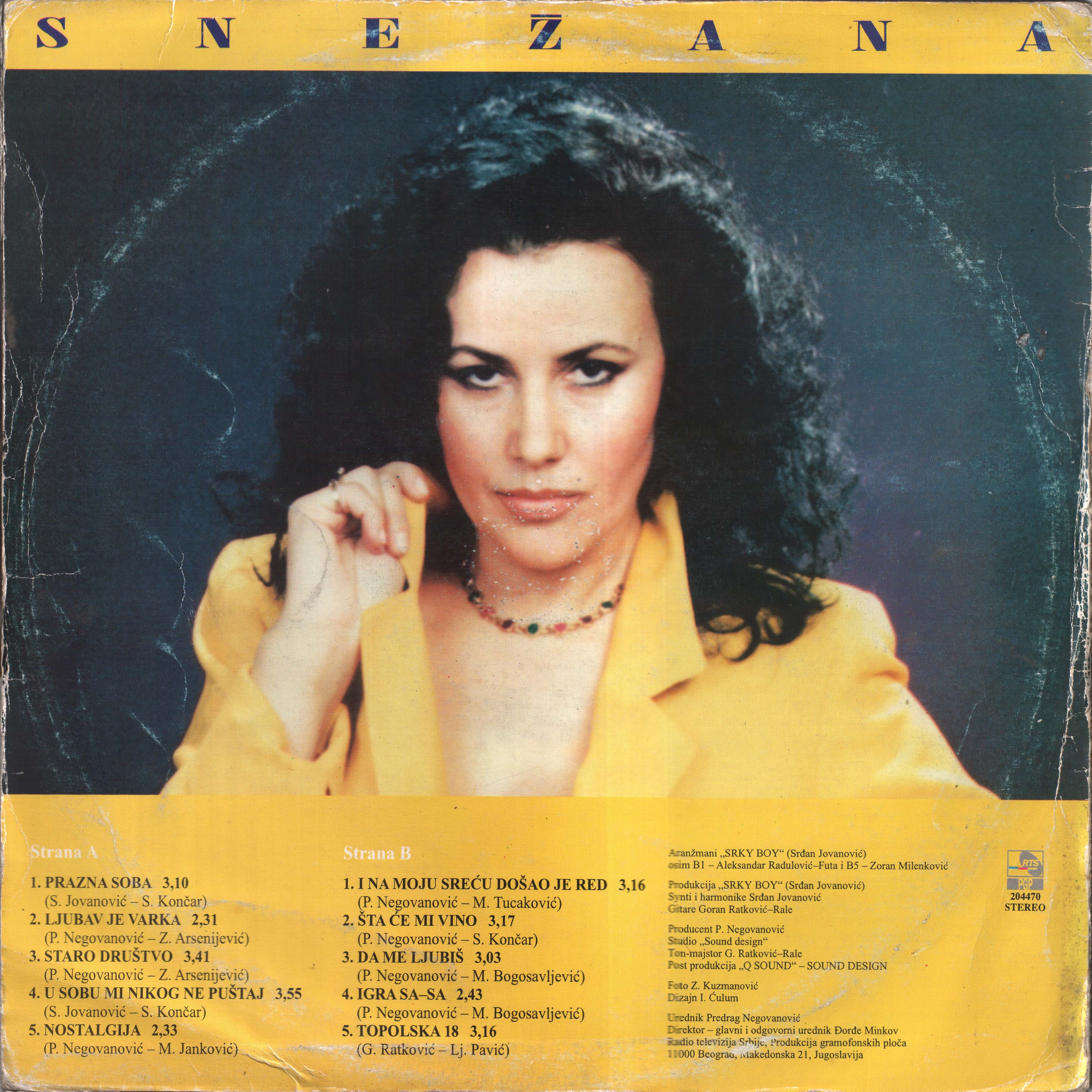 Snezana Savic 1995 Z