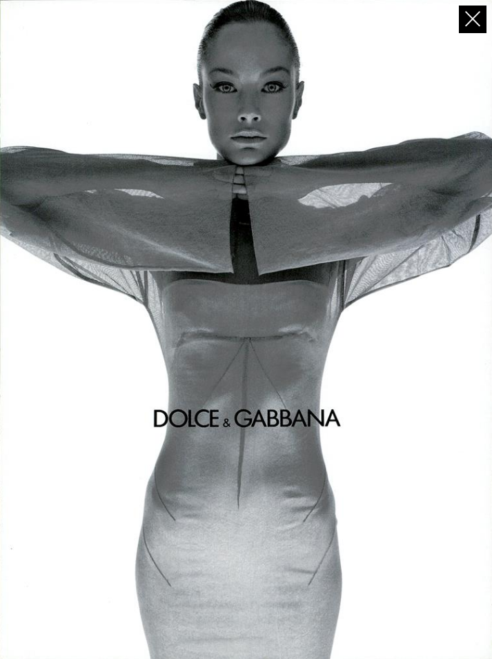 Meisel Dolce Gabbana Fall Winter 98 99 02