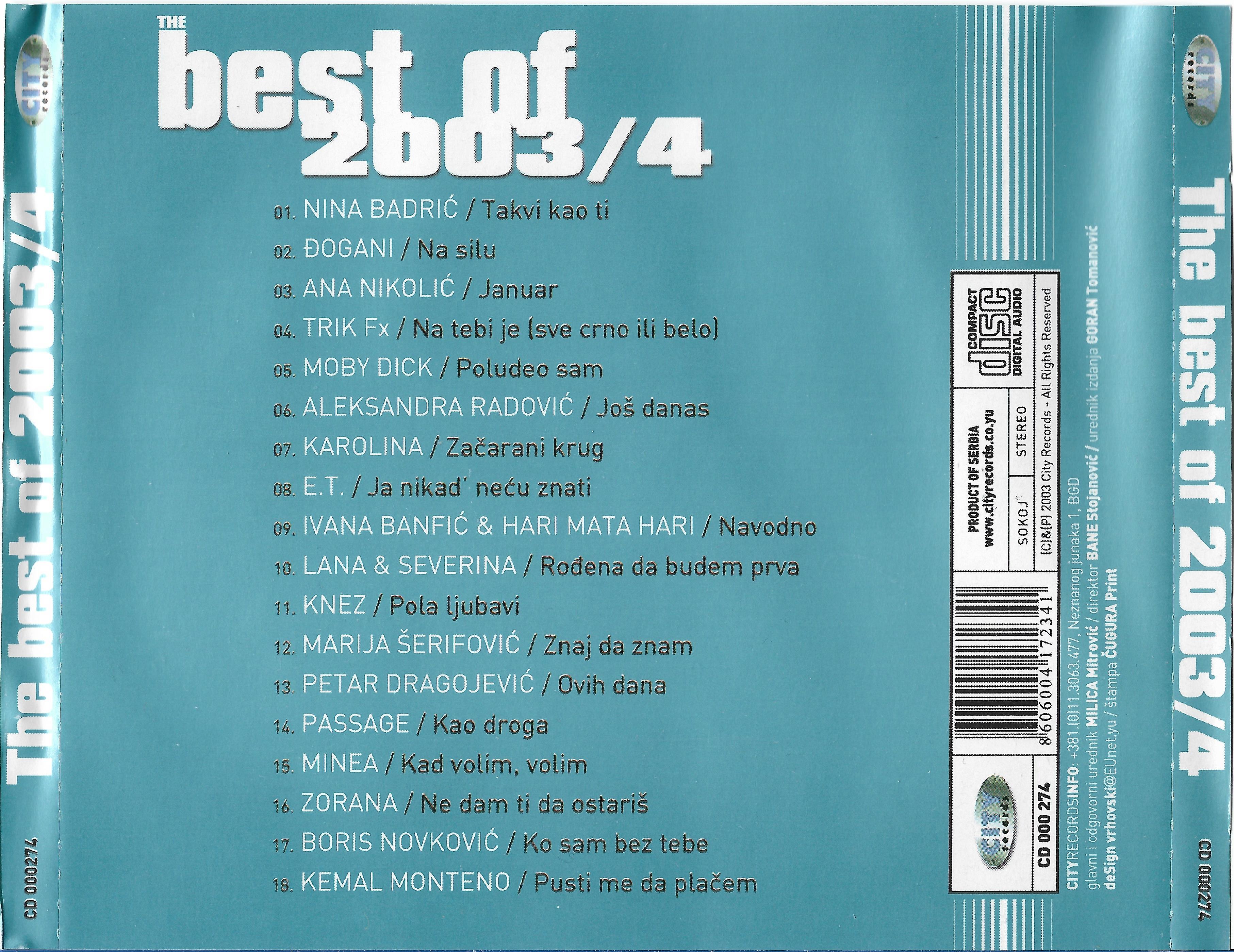 The Best Of 20034 4