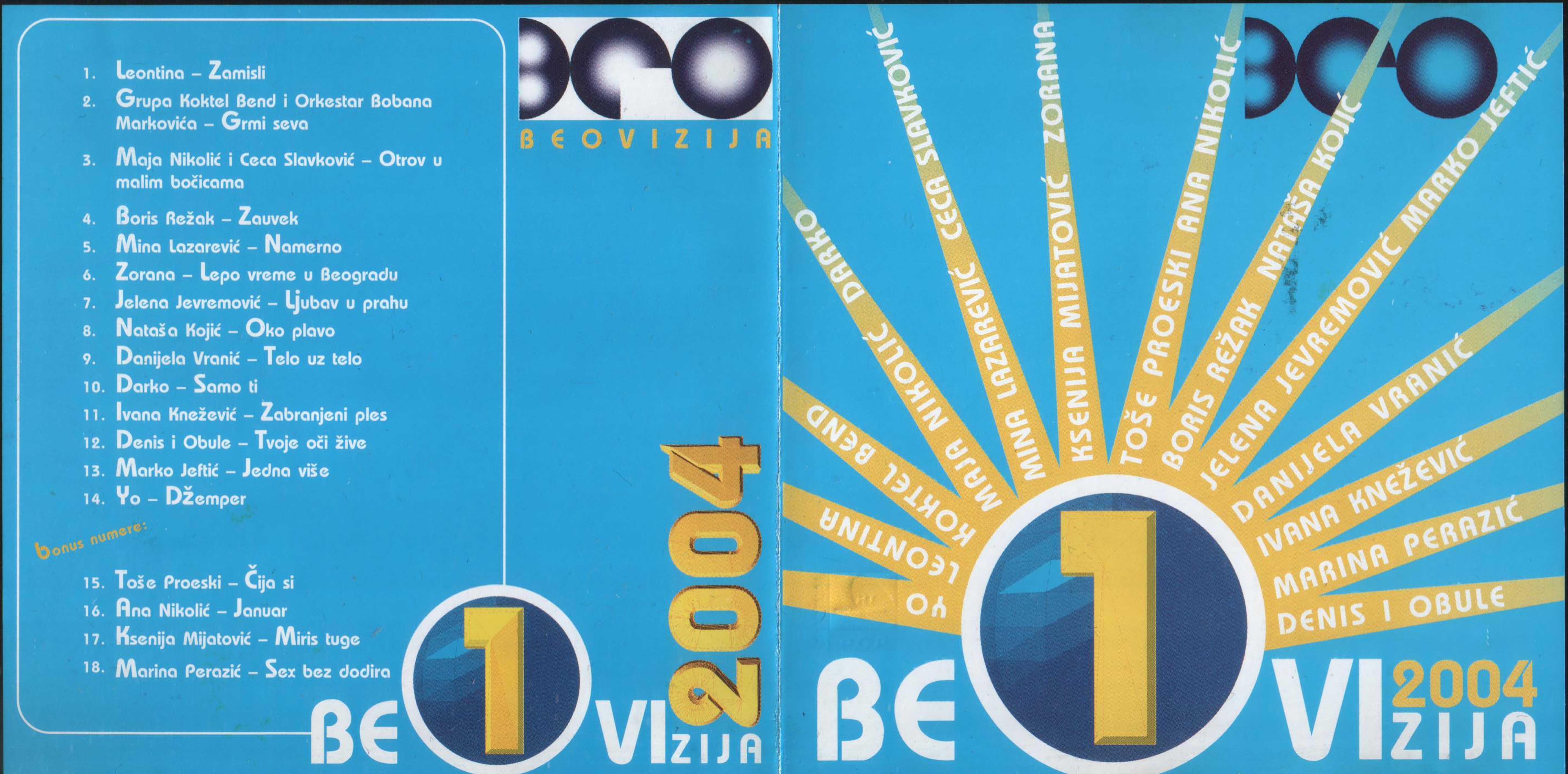 Beovizija 2004 CD 1 1