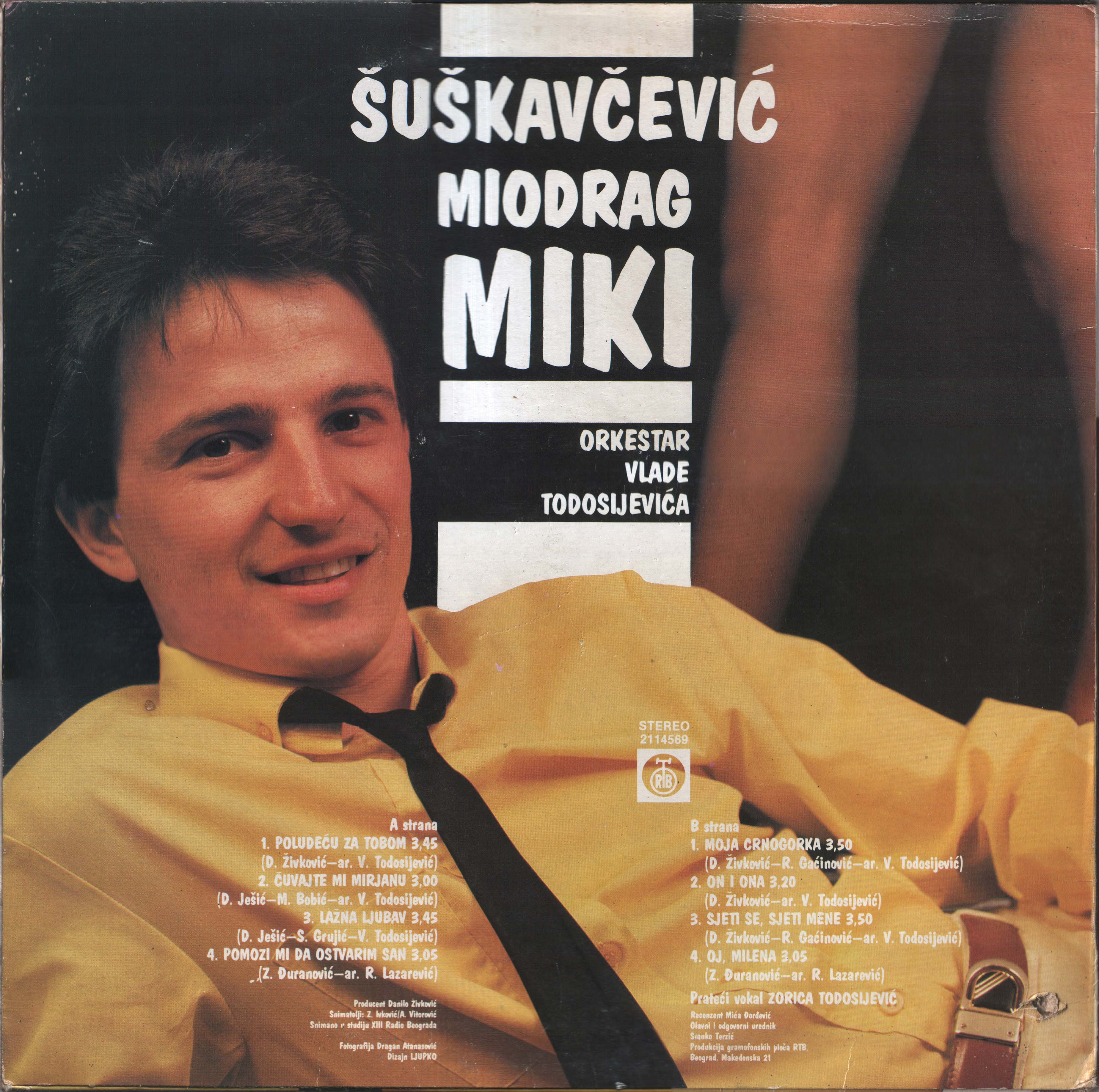 Miodrag Miki Suskavcevic 1986 Z