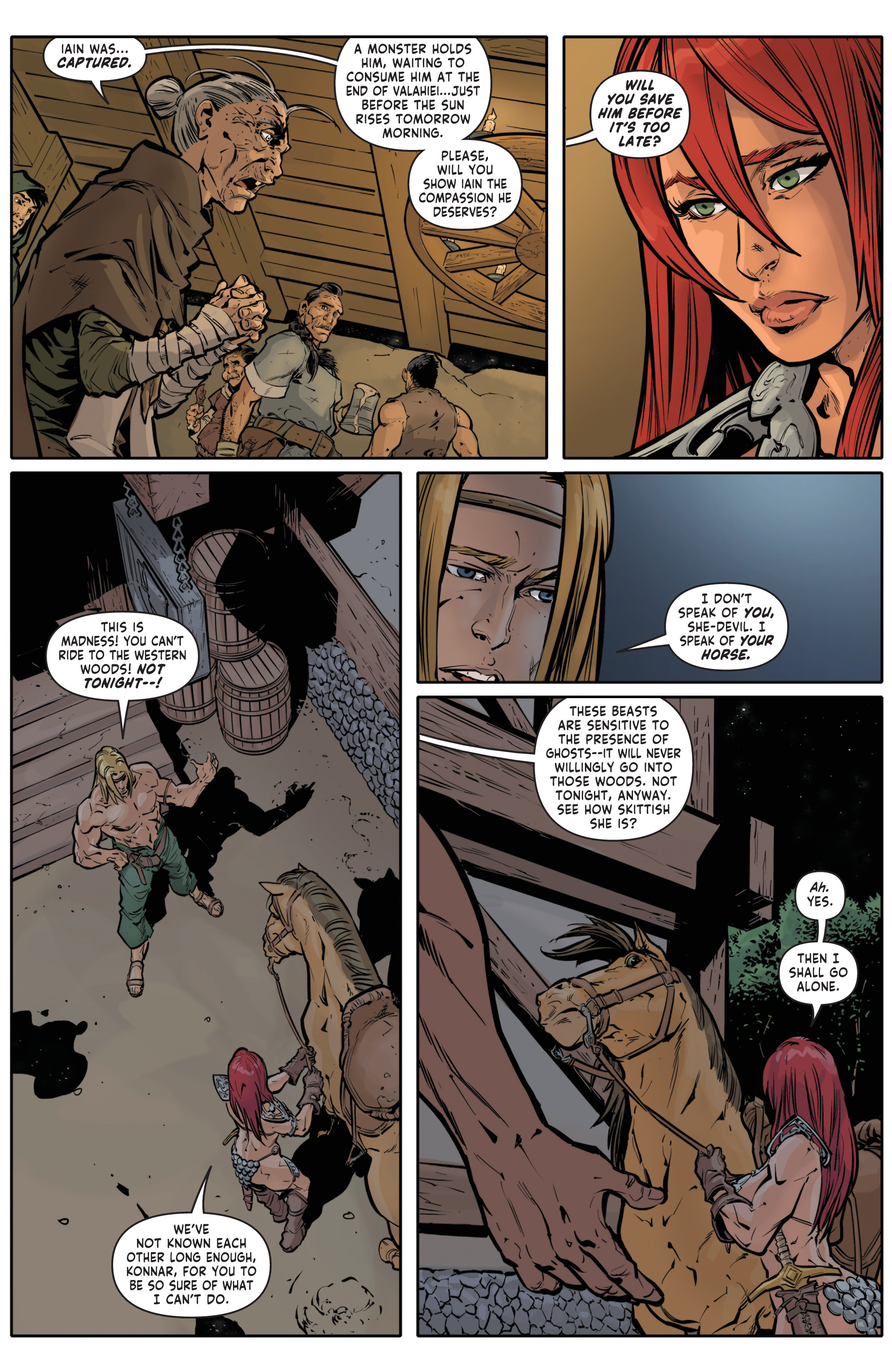 Red Sonja Halloween Special 007