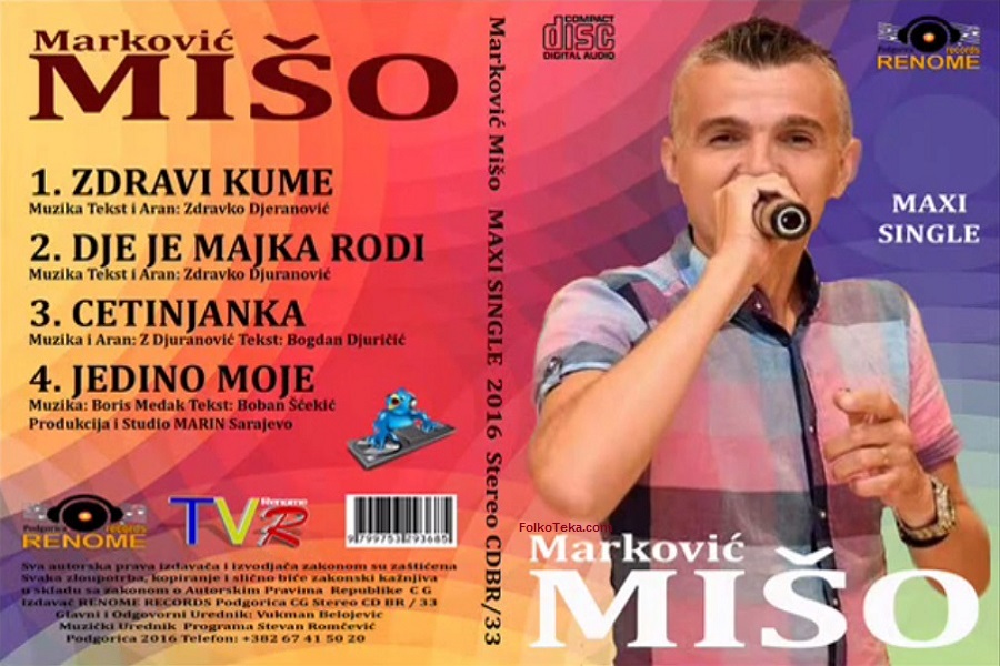 Miso Markovic 2016 Cetinjanka ab