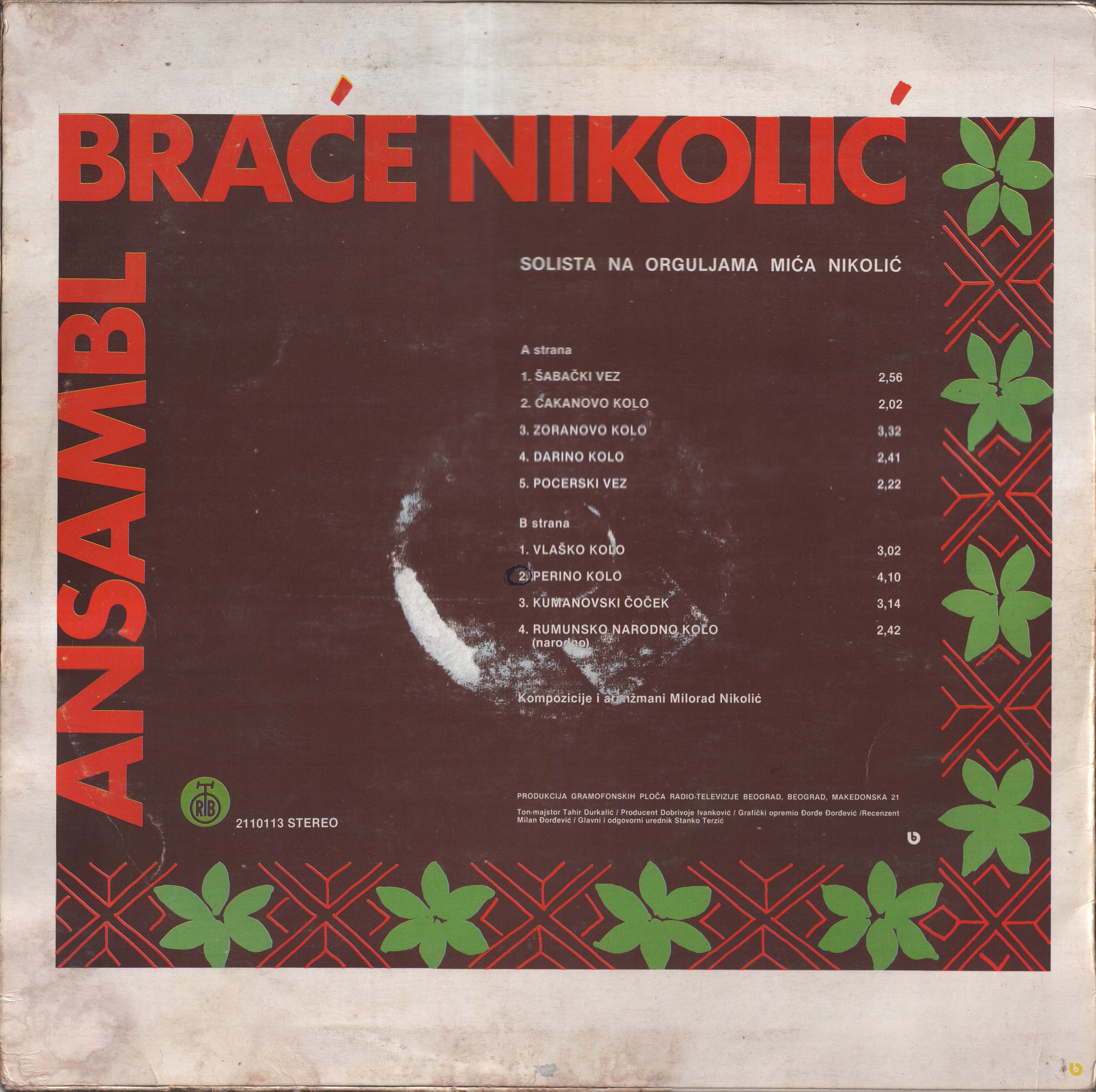 Ansambl Brace Nikolic 1980 Z