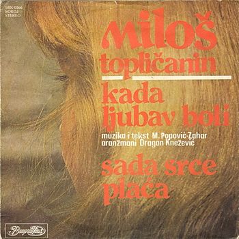 Milos Toplicanin 1980 - Kada ljubav boli (Singl) 39654205_prednja