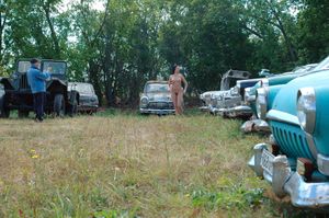 Nude in Public - Car Shopping! 56w4t2trvr