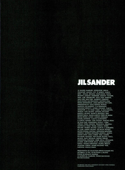 Jil Sander F/W 1991.92 : Linda Evangelista by Nick Knight | the Fashion ...